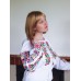 Embroidered blouse "Rainbow Flowers"